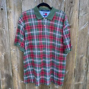 Tommy Hilfiger | Men’s Plaid Short Sleeve Shirt L